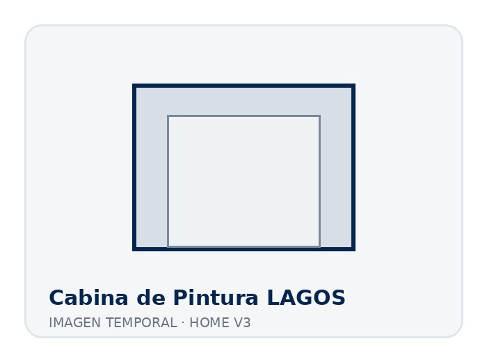 Cabina de Pintura con Horno LAGOS