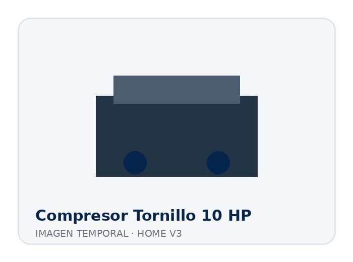 Compresor de Tornillo 10 HP