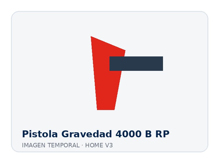 Pistola de Gravedad 4000 B RP